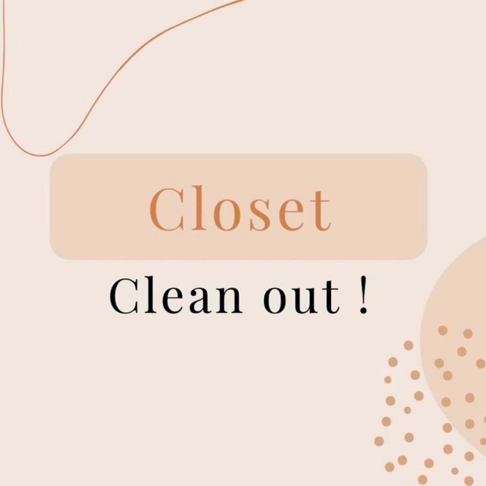 CLOSET CLEAN OUT